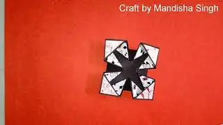 Napkin pop up 😍 card#scrapbook card#mini photo book
