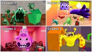 Green Monster Survival 4 Story - Gameplay Walkthrough Part 14 - All Chapters 1,2,3,4 (Android, iOS)