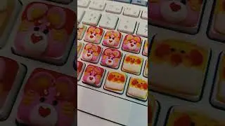 Clay Keycaps #clay #keyboard #polymerclay