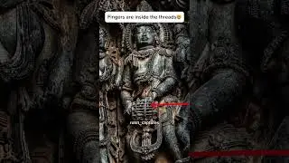 Hoysala Architecture 🫡 #belurchennakeshavatemple #ytshorts #shorts #hampi