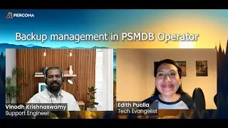 Backup management in Percona Server for MongoDB Operator