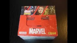 2017 Marvel Heroes Trading Cards by Panini - European Exclusive Retail Box - Unboxing Boxbreak