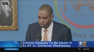 Antonio Delgado to be sworn in as New York Lt. Governor this week