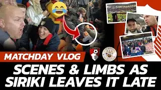 MATCHDAY VLOG: LAST MINUTE LIMBS AS SIRIKI SINKS SEASIDERS | Blackpool 1 - 2 AFC Bournemouth