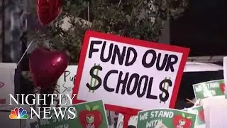 Los Angeles Teachers Union On The Verge Of Massive Teachers Strike | NBC Nightly News