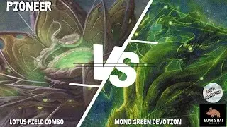 Lotus Field Combo VS Mono Green Devotion [MTG Pioneer]