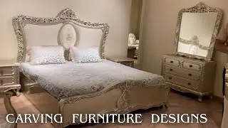 Designer Furniture | Carving Sofa Beds Dining Tables in Kirti Nagar Furniture Market | Part 2