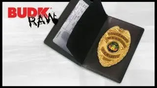 Concealed Weapon Permit Badge with Leather Case