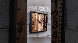 Wood walnut clock venkoua.etsy.com #design #ideas #woodclock #wallclock #venkowood #trending #wood
