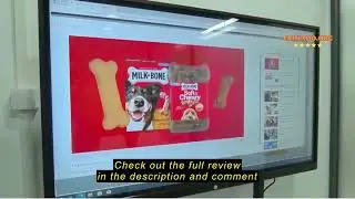 Review JASZDOT 75'' Smart Board, 4K UHD Interactive Touchscreen Whiteboard, Android13 Wireless Smart