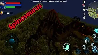 Spinosaurus Simulator - sobreviviendo en medio de la nada android gameplay