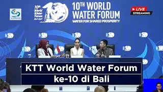 LIVE: Cinta Laura Communication Ambassador KTT World Water Forum ke-10 di Bali