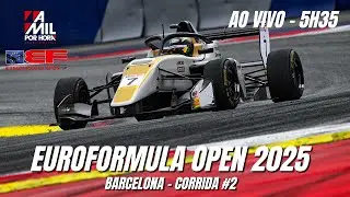 🟪 EUROFORMULA OPEN 2025 | BARCELONA - 2&ordf; CORRIDA | AO VIVO E COM IMAGENS