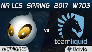DIG vs TL Highlights Game 1 NA LCS Spring 2017 W8D1 Dignitas vs Team Liquid