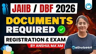 JAIIB / DBF 2026 | Documents Required | Registration & Exam Process | By Anshul Maam
