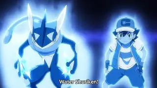 Ash bond evolve with Greninja | Ash-Greninja | Pok&eacute;mon journeys