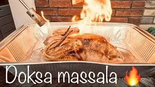 Doksa masala klaarmaken🔥 | Duck Curry