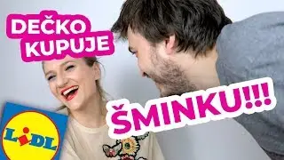 Dečko mi kupuje ŠMINKU 😱 LIDL Cien kozmetika