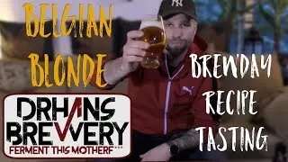Belgian Blonde - Brewday, recipe & tasting