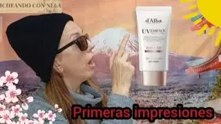 PRIMERAS IMPRESIONES, PROTECTOR SOLAR FACIAL D'ALBA/Bicheando con Nela!!!