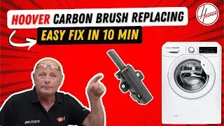 How to replace washing machine carbon brushes on Hoover