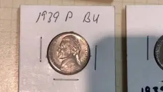 Unbelievable Nickel Coin Roll Hunting Finds! 1950D 1939 Double Die MORE