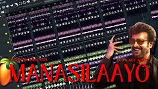 How Anirudh Made Manasilaayo | FREE FLP | 99% Accurate Remake | Prod. Ragav M