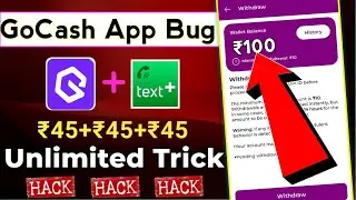 🔥Go Cash App Unlimited Trick | New Earning App Today 2025 | GoCash App | New Earning Apps 