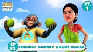 Friendly Monkey Anant Kumar | Episode 42 Part 01| Taarak Mehta Ka Ooltah Chashmah 3D Animated Series