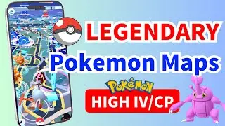 Fastest to Catch High IV/CP Pokemon - LEGENDARY POKEMON MAP in Pokemon Go (2025)