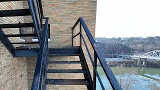 United Carbon Building: Epic Building, Epic Steps, OK elevator in Charleston WV