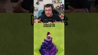 TODOS los NIVELES de Torre de Mago #clashofclans #shorts