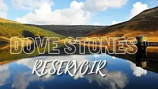 Dovestone Reservoir (Walk along the reservoir) Oldham, Uk 2021 4K 🇬🇧 #drone