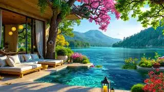 Gentle Jazz To Fully Enjoy The Coastal Morning | Relaxing Jazz For Happy and Peace Morning