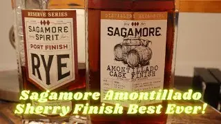 Sagamore Amontillado Sherry Finish Rye. Best Sagamore Ever?