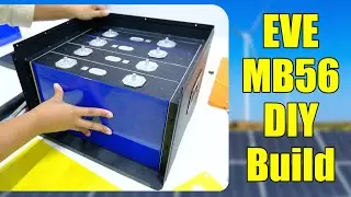 Assemble 12V 628Ah DIY Battery System equip with JK B2A8S30PHCR BMS #energy #eel #battery #box #bms
