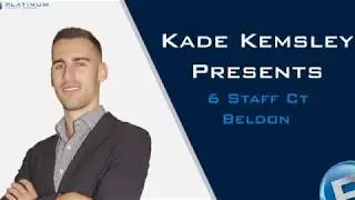 Kade Kemsley - 6 Staff Ct Beldon