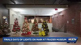 There's still time to enjoy Lights on Main at Frazier Museum