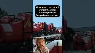 Campo Heaters never disappoint. #rmreps #campo #heater #construction #constructionmemes #memes