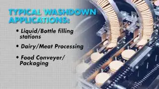 Motion Control in Washdown Applications