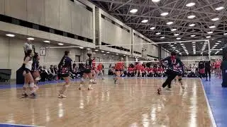 American Volleyball Classic: Day 1- Liberty Volleyball Club vs Tulsa: 25-17 L