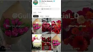 Qaysi biri kanalim ko'proq ❤️ #flowers  🤍🩵🧡 Inson Go'zalim @Gullar_official, @Dur1w_khanum kanalimga