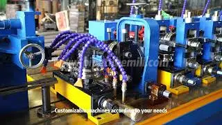 Tube Mill Equipment Deliver, Beautiful Steel Pipe Machine is About to Embark on a Journey