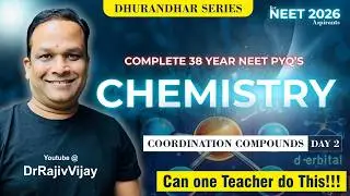NEET(UG)- Chemistry 38-Year PYQS (Ch -5 D and F block ) (Lecture-1)