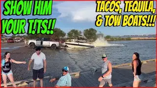 Show The Hooters!! Tow Boat struggle!! Ft. Captain Pip!!