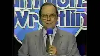 The Great Kabuki vs. jobber/Abdullah the Butcher vs. Bob Brown. WCW/Mid-Atlantic, 1983.