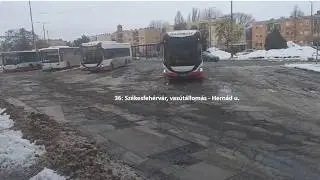 A havazás és az ónos eső miatt az első város, ahol 3 napig ingyenes a közlekedés az Székesfehérvár