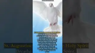 Breathe in me, O Holy Spirit,