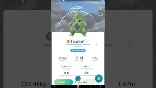 BEST MOVESET FOR TYRANTAR #pokemon #go #pokemongo #best #moveset #bestmoveset