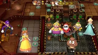 Super Mario Party Partner Party #758 Gold Rush Mine Daisy & Goomba vs Donkey Kong & Monty Mole